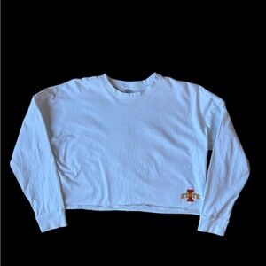 Iowa State Cyclones Rivalry Threads White Crop Top